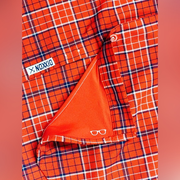 Dixxon- Men’s “Dirte” Red&Blue casual Flannel, L - Picture 3 of 10